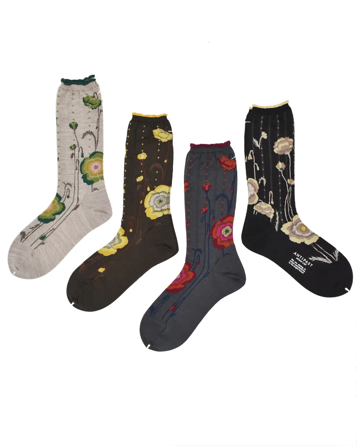 Antipast Bold Bloom Knit Socks