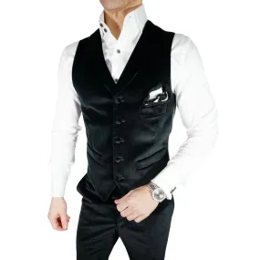 Black Velvet Ciottoli Waistcoat @ The Vault