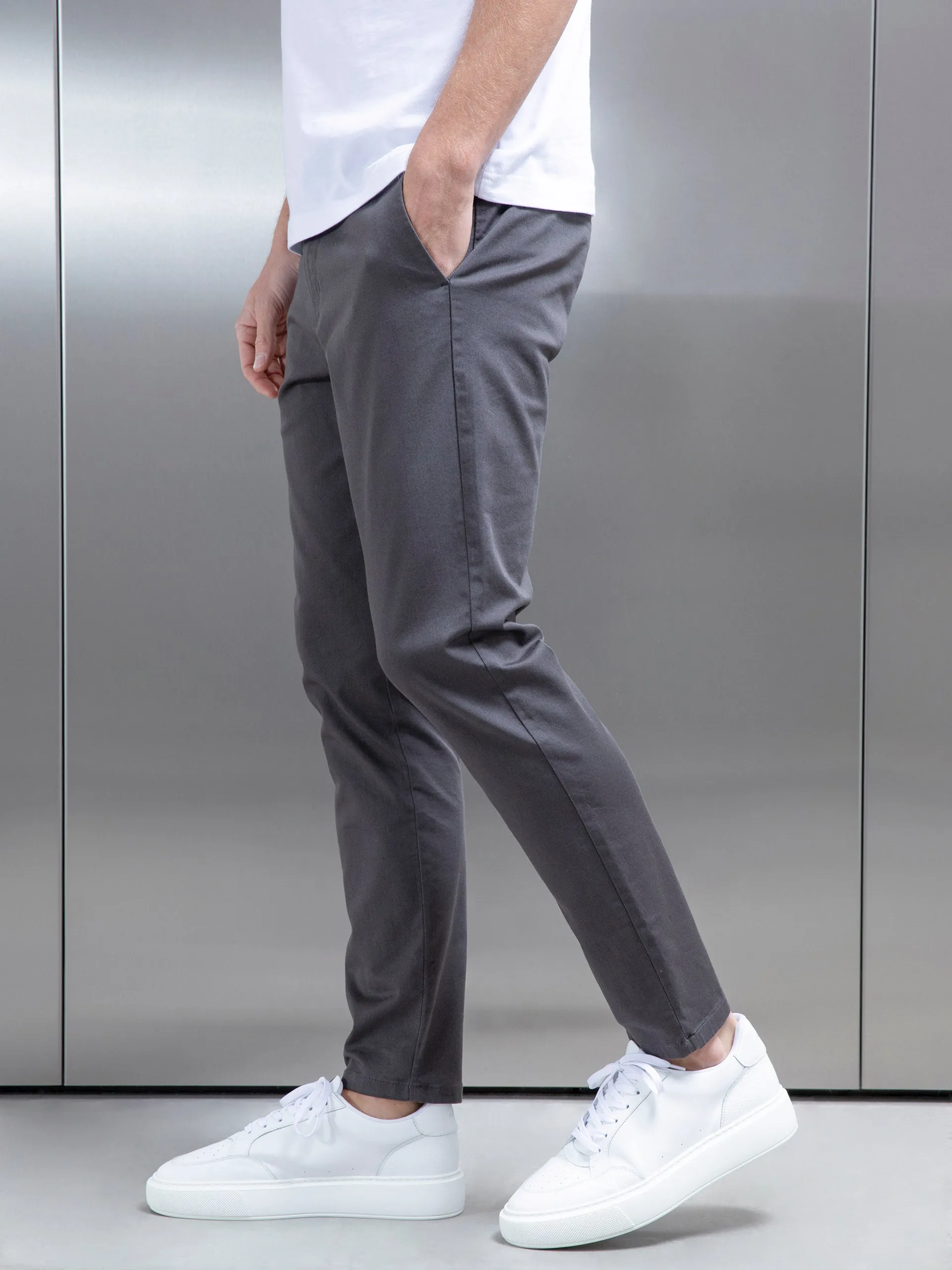 Chino Trouser in Grey