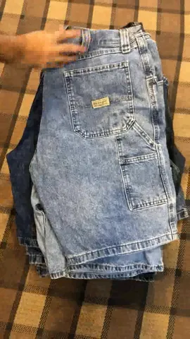 Custom handpick Denim Workwear Shorts and Y2K pants 27pcs