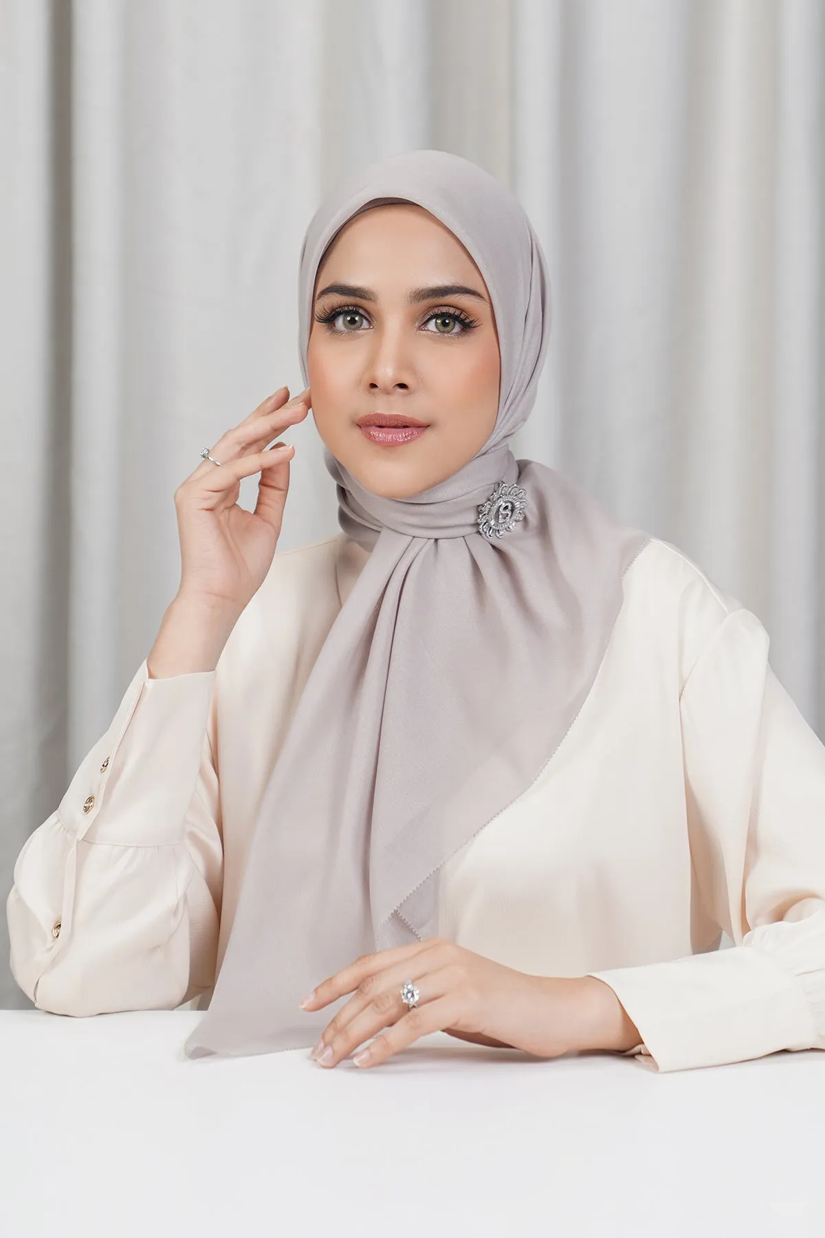 Everyday Scarf - Almond Peach