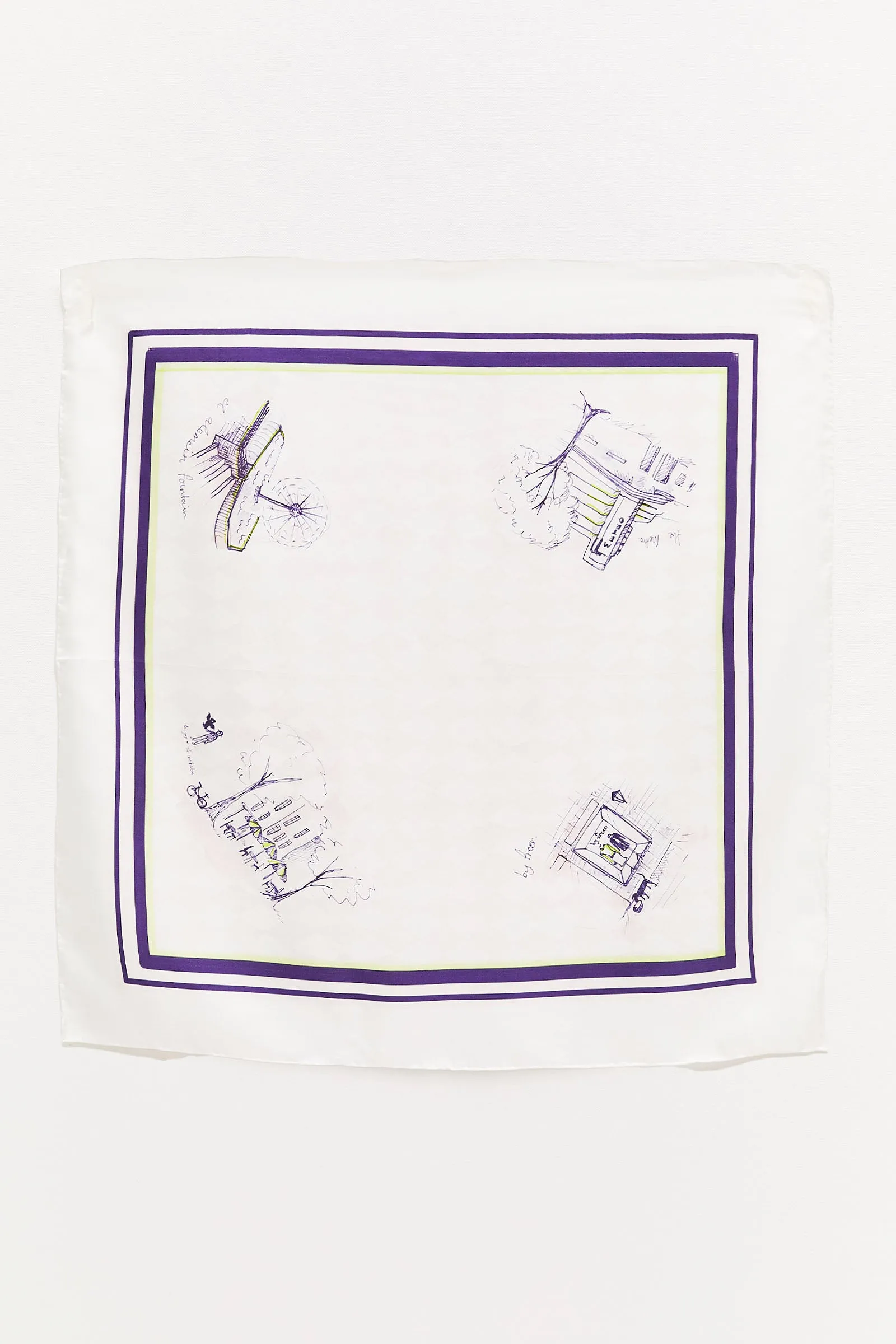 potts point silk scarf