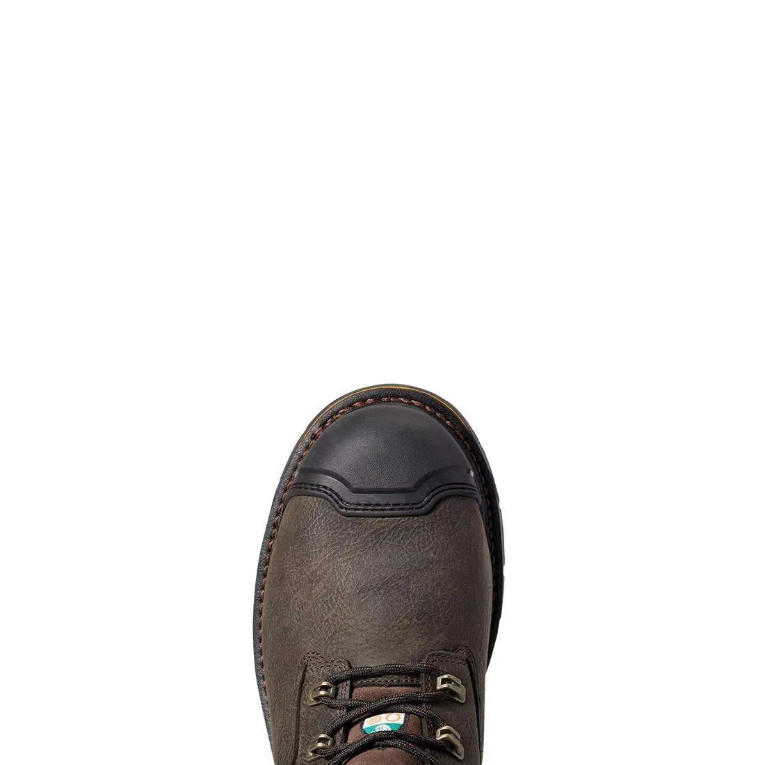 Stump Jumper CSA Glacier Grip 8 Inch Composite-Toe Waterproof 600g Work Boot Iron Coffee